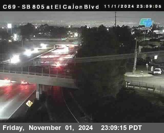 SB 805 at El Cajon Blvd (On Ramp)