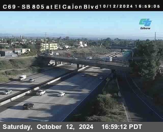 SB 805 at El Cajon Blvd (On Ramp)