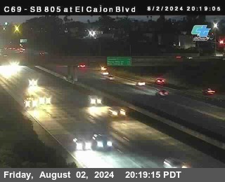 SB 805 at El Cajon Blvd (On Ramp)