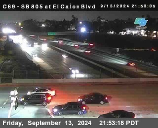 SB 805 at El Cajon Blvd (On Ramp)