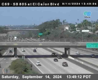 SB 805 at El Cajon Blvd (On Ramp)