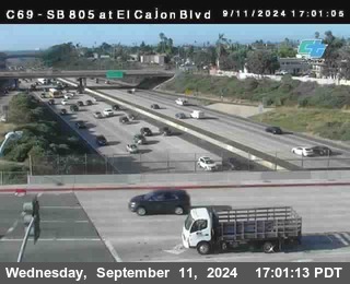 SB 805 at El Cajon Blvd (On Ramp)