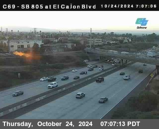 SB 805 at El Cajon Blvd (On Ramp)