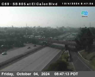 SB 805 at El Cajon Blvd (On Ramp)