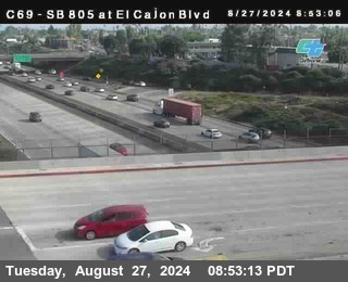 SB 805 at El Cajon Blvd (On Ramp)