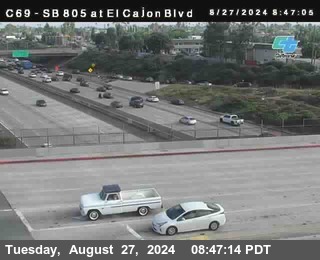 SB 805 at El Cajon Blvd (On Ramp)