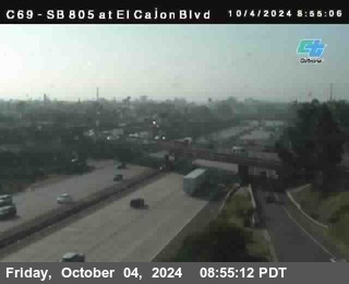 SB 805 at El Cajon Blvd (On Ramp)