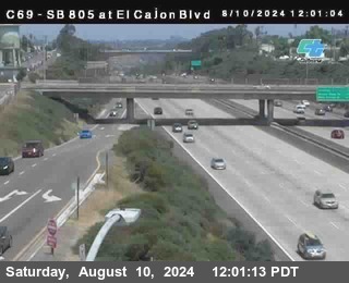 SB 805 at El Cajon Blvd (On Ramp)