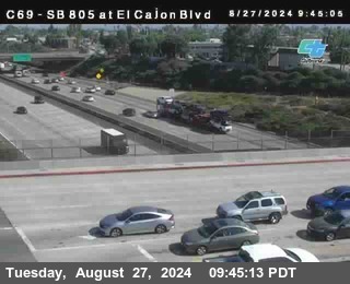 SB 805 at El Cajon Blvd (On Ramp)