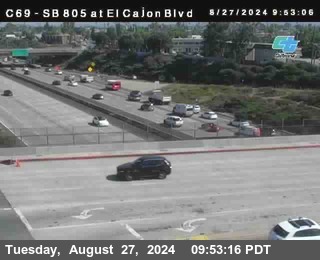 SB 805 at El Cajon Blvd (On Ramp)