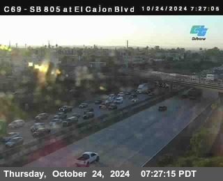 SB 805 at El Cajon Blvd (On Ramp)