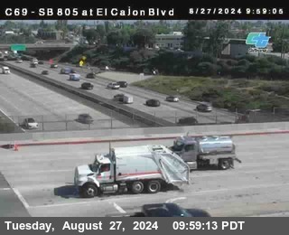 SB 805 at El Cajon Blvd (On Ramp)