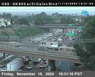 SB 805 at El Cajon Blvd (On Ramp)