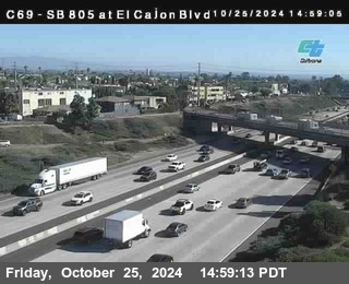 SB 805 at El Cajon Blvd (On Ramp)