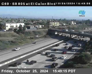 SB 805 at El Cajon Blvd (On Ramp)