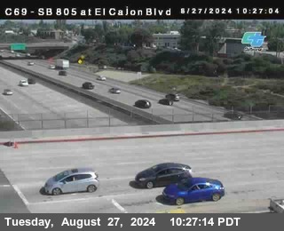 SB 805 at El Cajon Blvd (On Ramp)