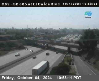 SB 805 at El Cajon Blvd (On Ramp)