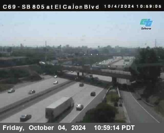 SB 805 at El Cajon Blvd (On Ramp)