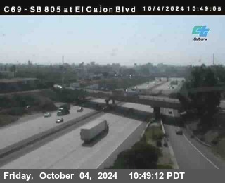 SB 805 at El Cajon Blvd (On Ramp)