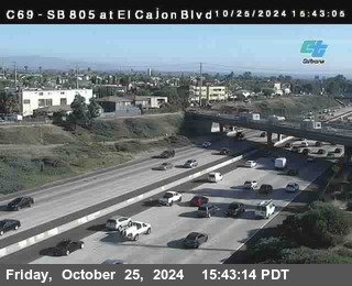 SB 805 at El Cajon Blvd (On Ramp)