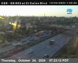 SB 805 at El Cajon Blvd (On Ramp)