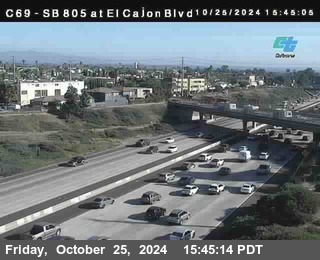 SB 805 at El Cajon Blvd (On Ramp)