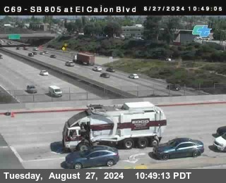 SB 805 at El Cajon Blvd (On Ramp)