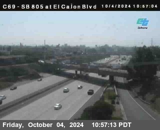 SB 805 at El Cajon Blvd (On Ramp)