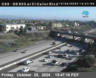 SB 805 at El Cajon Blvd (On Ramp)