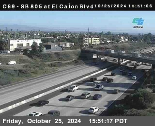 SB 805 at El Cajon Blvd (On Ramp)