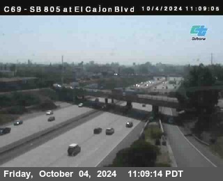 SB 805 at El Cajon Blvd (On Ramp)