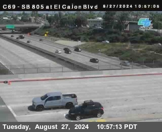 SB 805 at El Cajon Blvd (On Ramp)