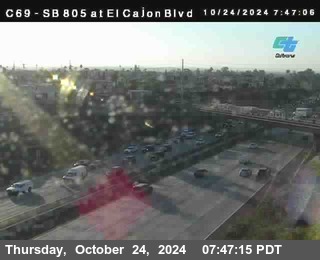 SB 805 at El Cajon Blvd (On Ramp)