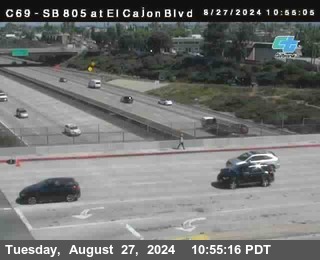 SB 805 at El Cajon Blvd (On Ramp)