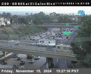 SB 805 at El Cajon Blvd (On Ramp)