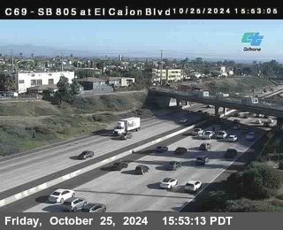 SB 805 at El Cajon Blvd (On Ramp)