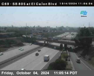 SB 805 at El Cajon Blvd (On Ramp)