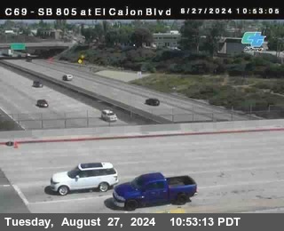 SB 805 at El Cajon Blvd (On Ramp)