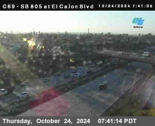 SB 805 at El Cajon Blvd (On Ramp)