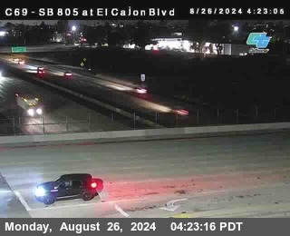 SB 805 at El Cajon Blvd (On Ramp)