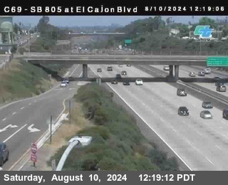 SB 805 at El Cajon Blvd (On Ramp)