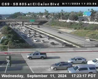 SB 805 at El Cajon Blvd (On Ramp)