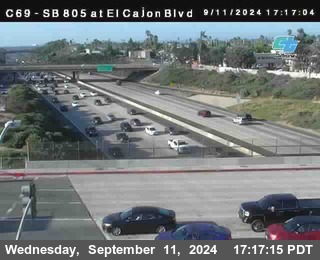 SB 805 at El Cajon Blvd (On Ramp)