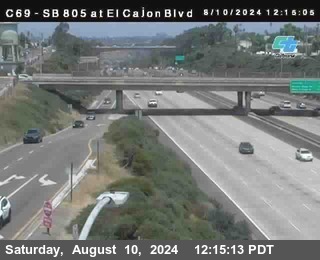 SB 805 at El Cajon Blvd (On Ramp)