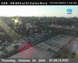 SB 805 at El Cajon Blvd (On Ramp)