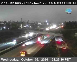 SB 805 at El Cajon Blvd (On Ramp)