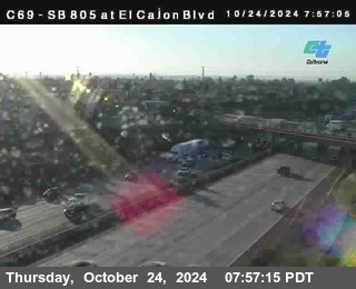 SB 805 at El Cajon Blvd (On Ramp)