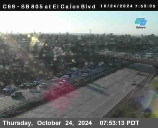 SB 805 at El Cajon Blvd (On Ramp)