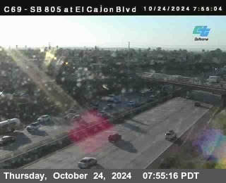 SB 805 at El Cajon Blvd (On Ramp)