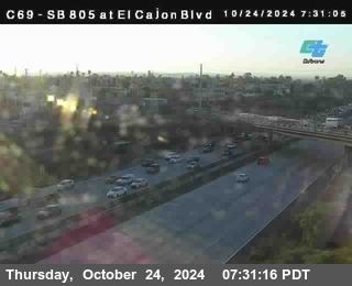 SB 805 at El Cajon Blvd (On Ramp)